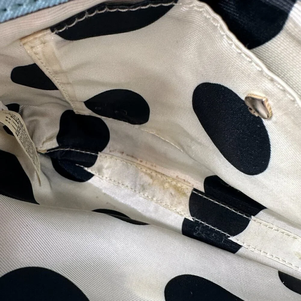 Kate Spade Large Monday Crossbody Bag Blue Leather Envelope